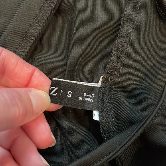 Zaful Black Cinched Midi Skirt - Picture 3 of 10